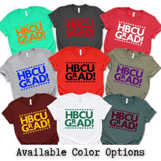 HBCU Grad (White Writing)