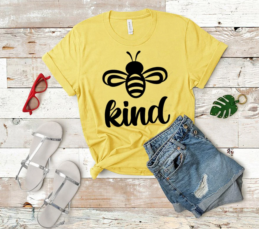 Bee Kind (black print)